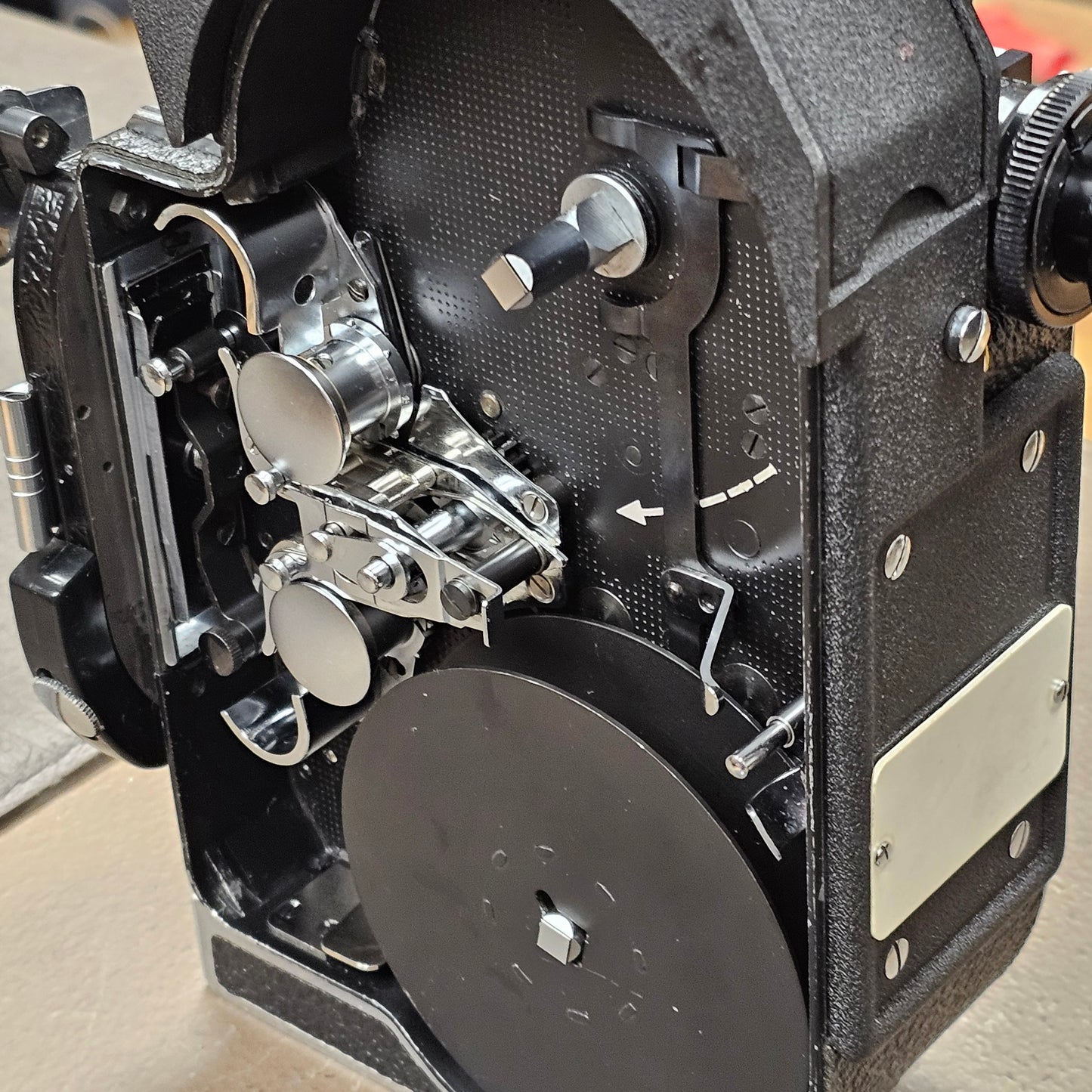 Bolex Super 16 REX 5 Camera body with 10x viewfinder S# 258346