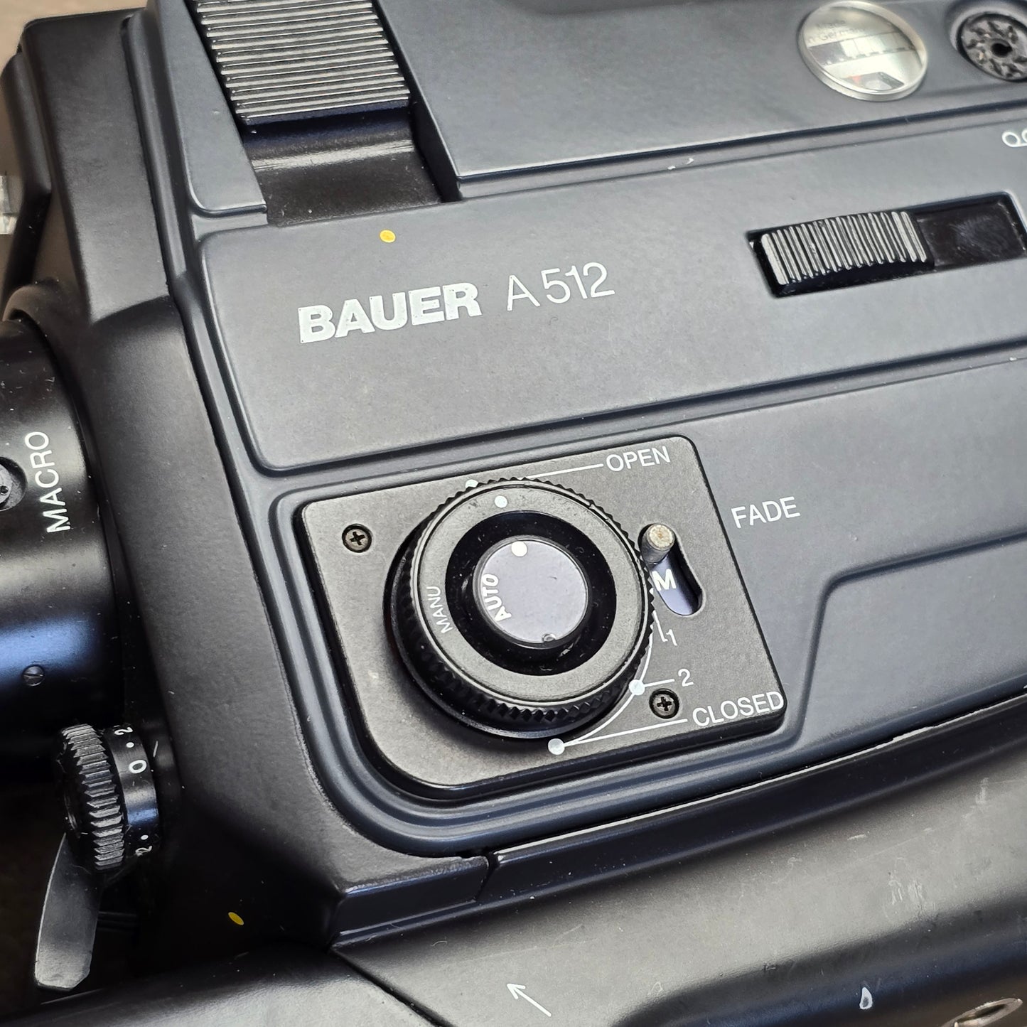 Bauer A512 Super 8mm Camera Professional Package S# 826-0571