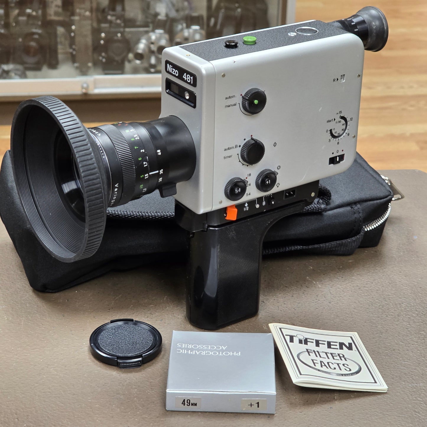 Nizo 481 Super 8mm camera S# 1195116