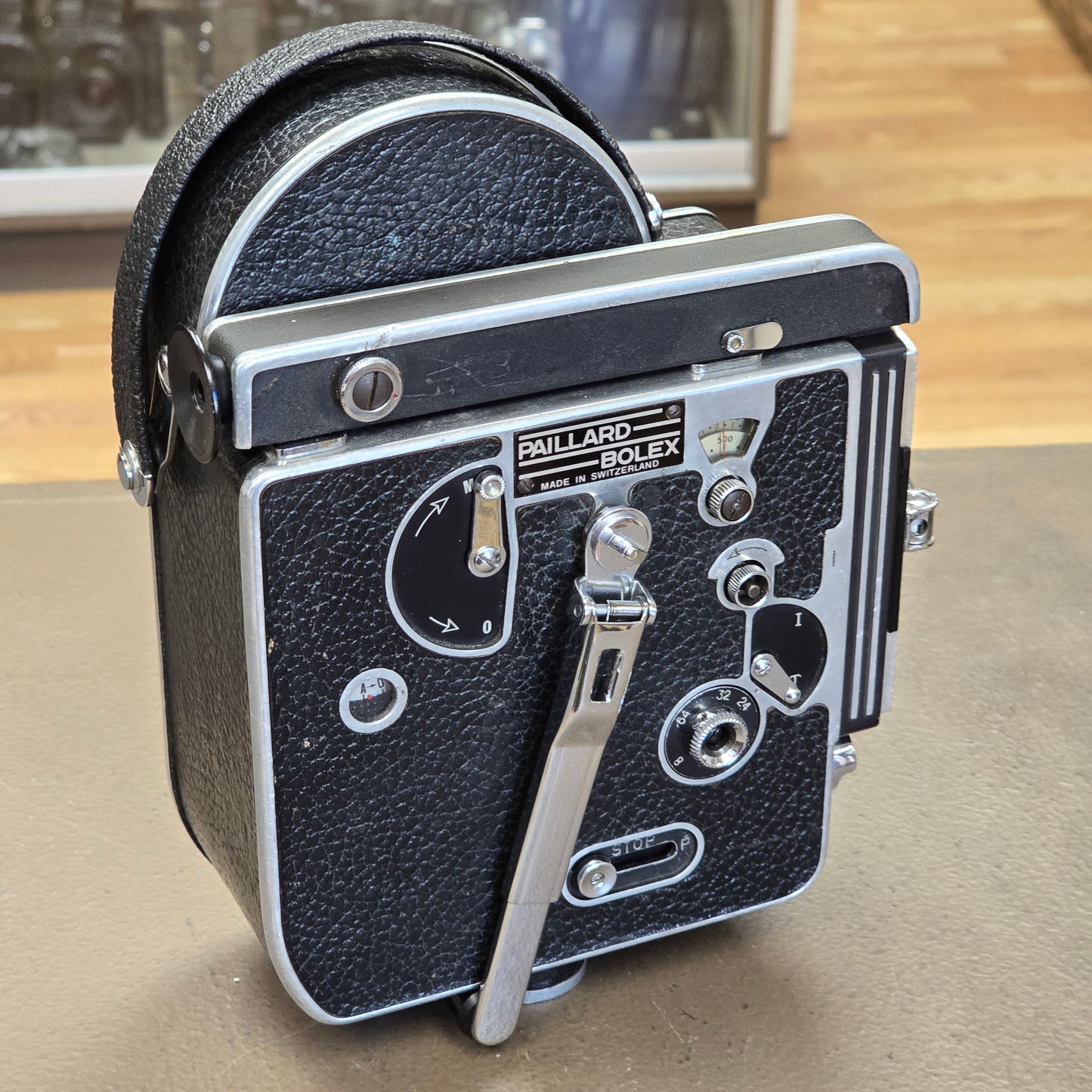 Bolex H16 Rex 1 16mm Camera Body with 6x viewfinder S# 132877