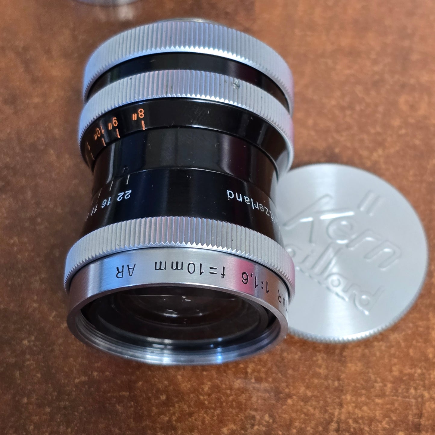 Switar 10mm f1.6 AR C-Mount Lens S# 425849