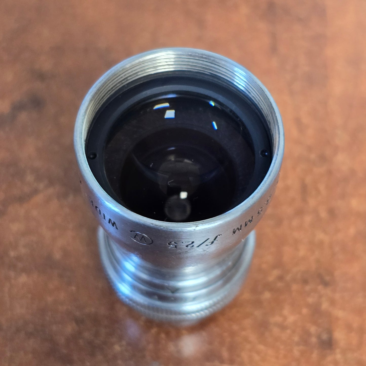 Wollensak 6.5mm f2.5 Wide Angle Raptar D-Mount Lens S# N/A