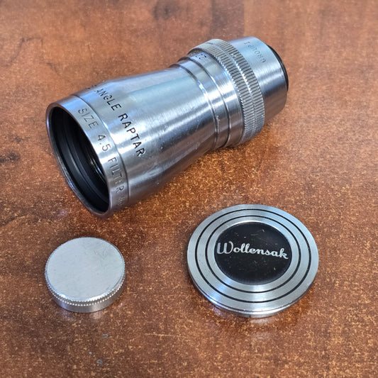 Wollensak 6.5mm f2.5 Wide Angle Raptar D-Mount Lens S# N/A