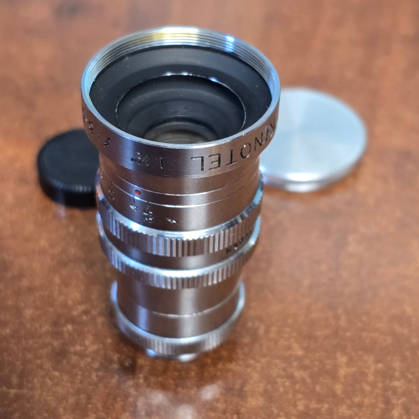 Kinotel 37.5mm (1 1/2") f3.5 D-Mount Lens S# 12857