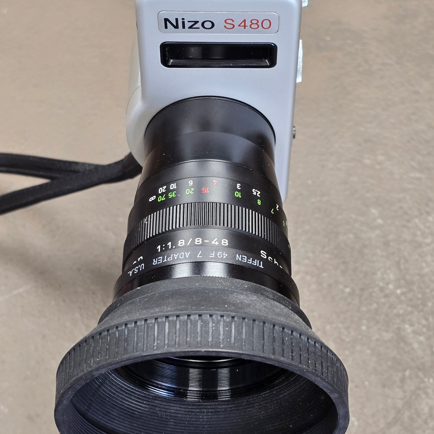 Nizo S480 Super 8mm camera (Silver) S# 709204