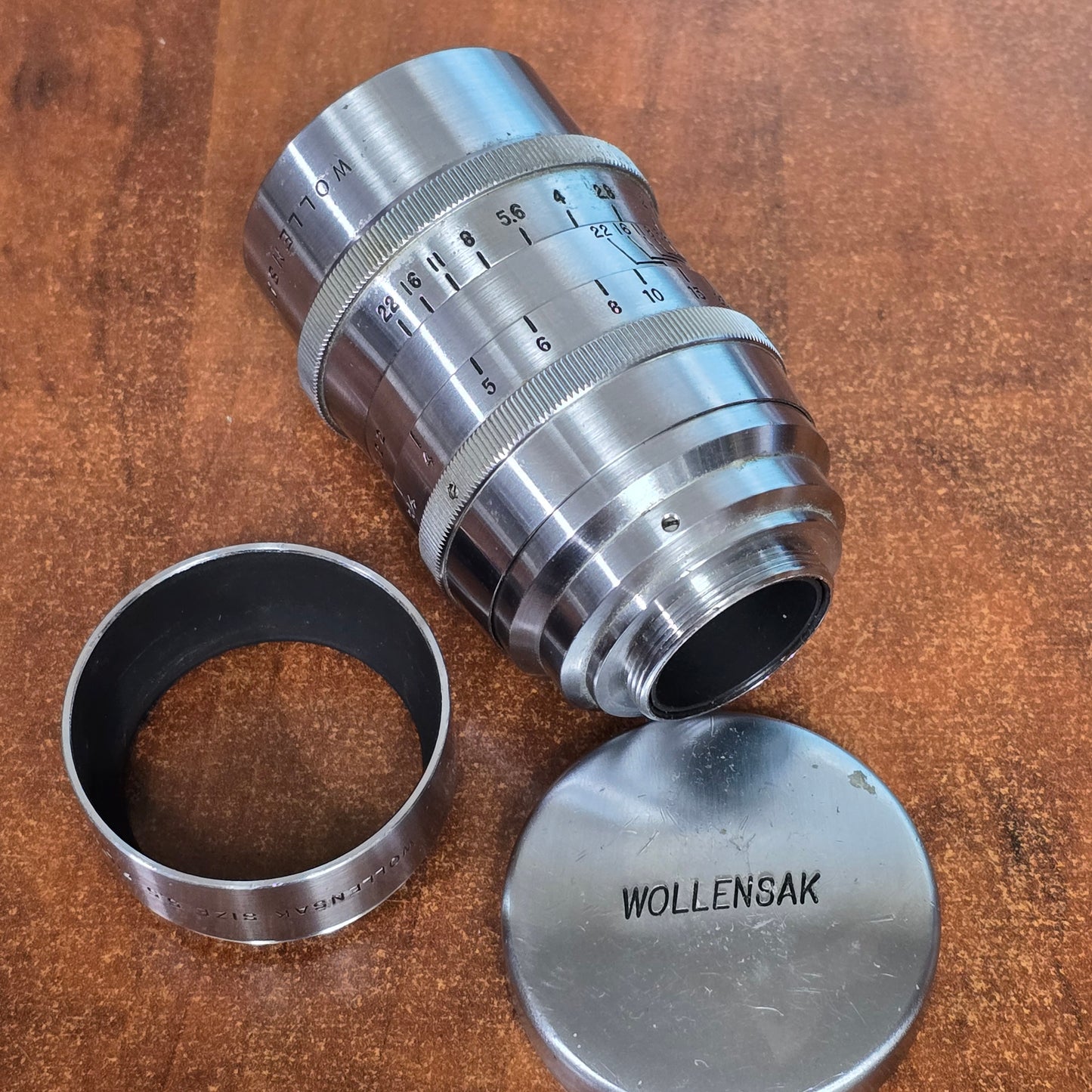 Wollensak Cine Raptar 50mm 2" f1.5 C-Mount Lens S# B50122