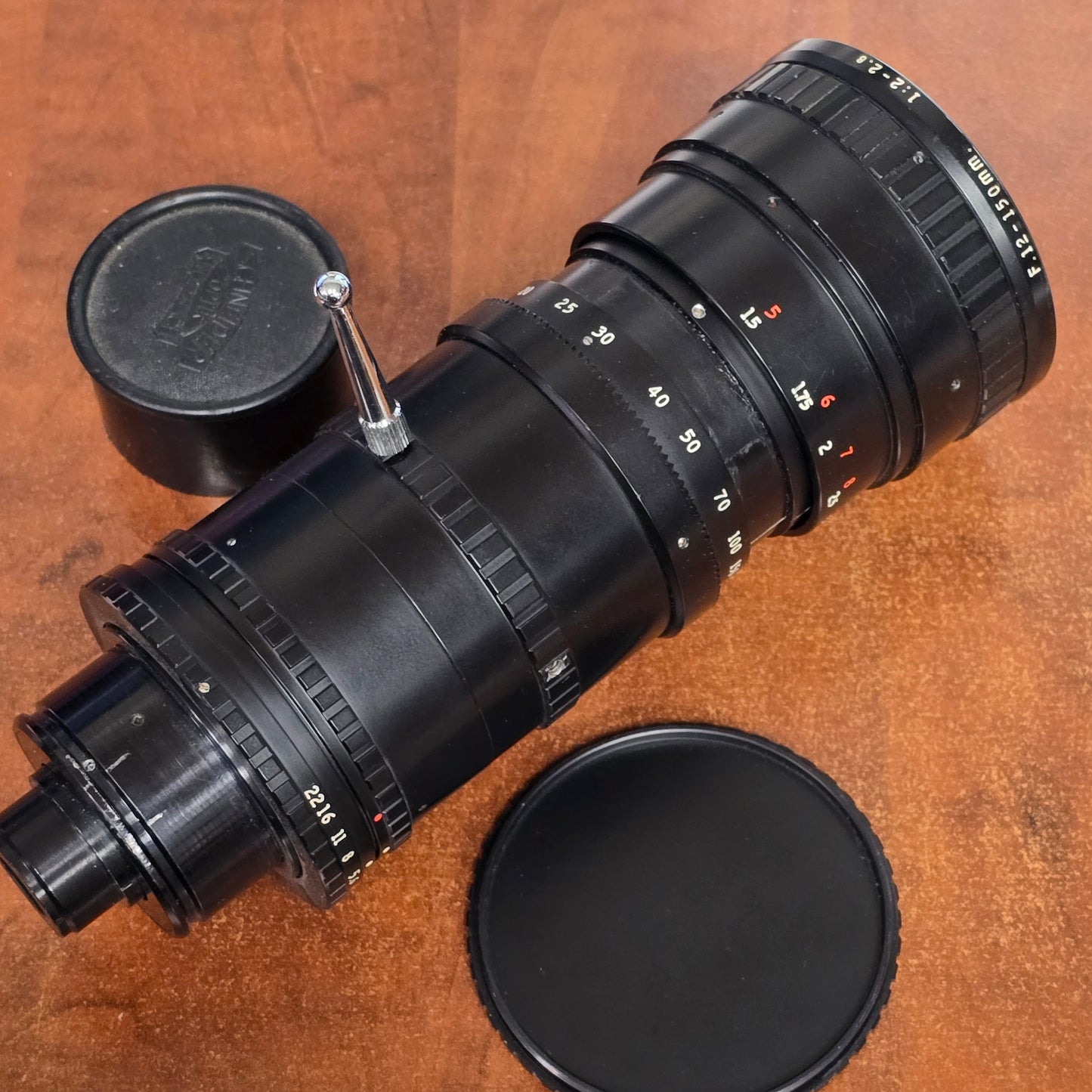 Astrosonic 12-150mm T2.3 Arri Standard Mount Lens (Angenieux) S# 1413554