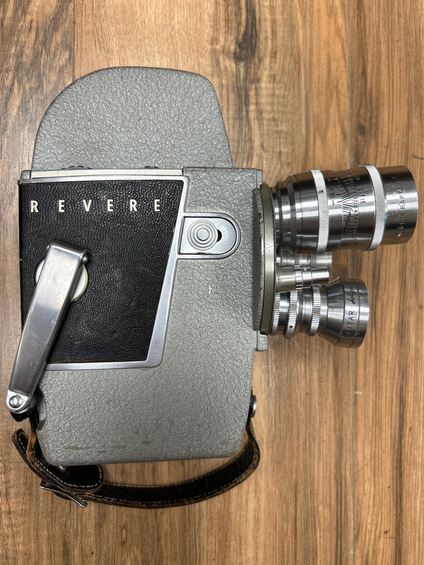 Revere 16mm Model 103 Wind Up Camera with lenses