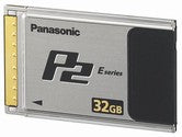 Panasonic 32GB E-Series P2 Card ( AJ-P2E032XG )