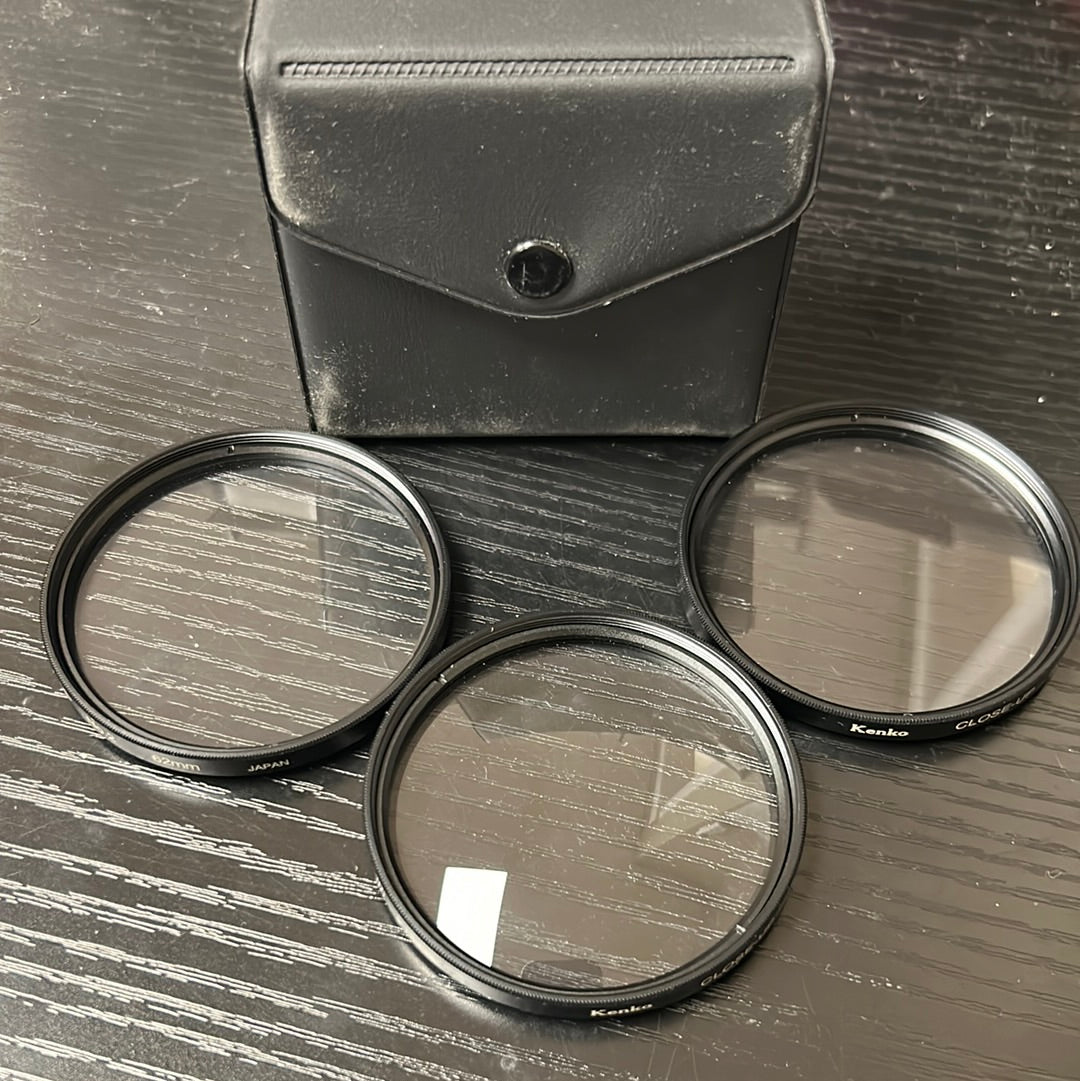 Kenko 62mm Close Up Diopter Filter set w/ Case