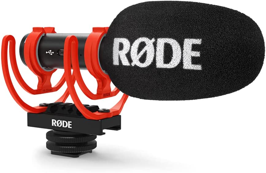 Rode VideoMic GO II Camera-Mount Lightweight Directional Microphone