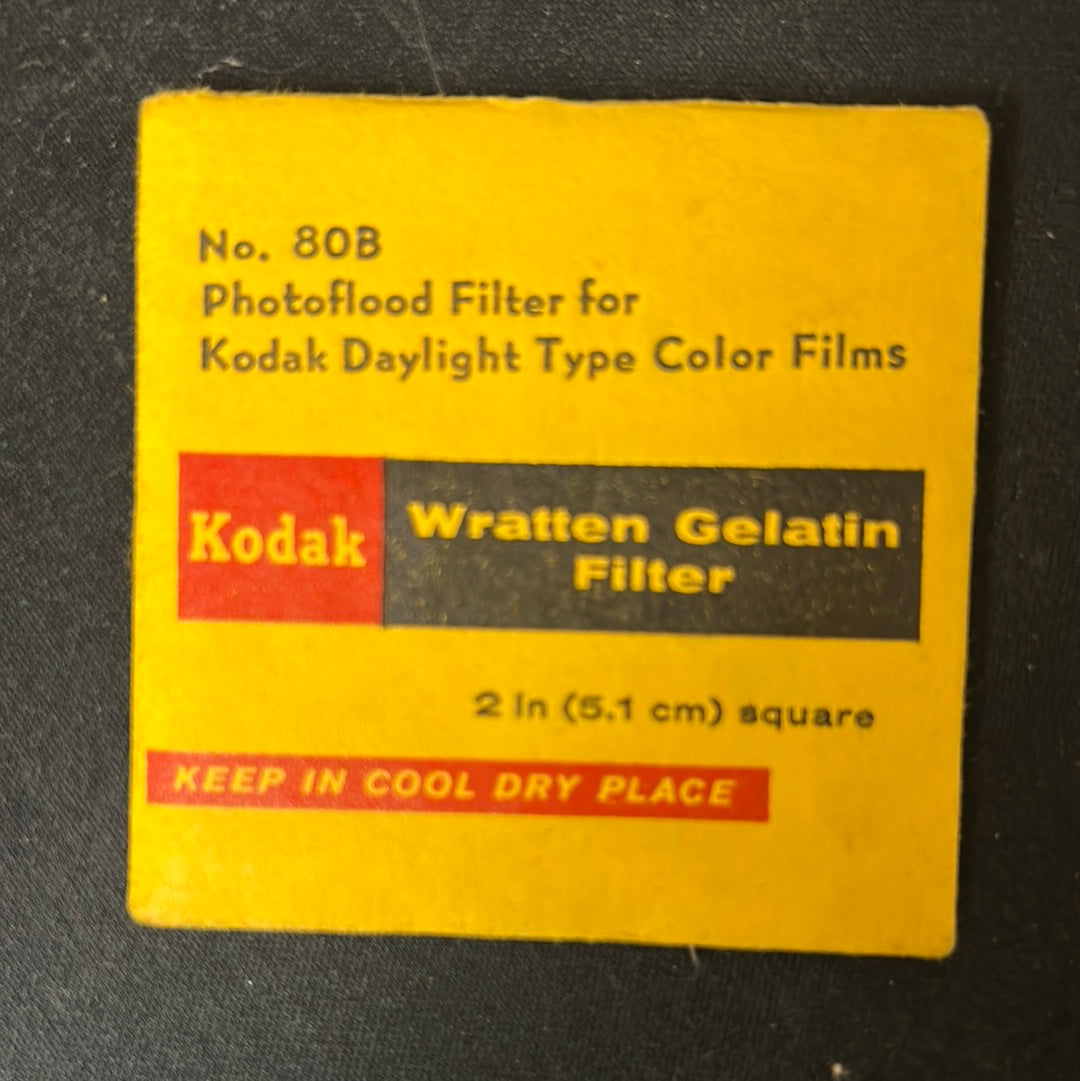 Kodak Wratten Gel Filter (No.80B)  2" x 2"