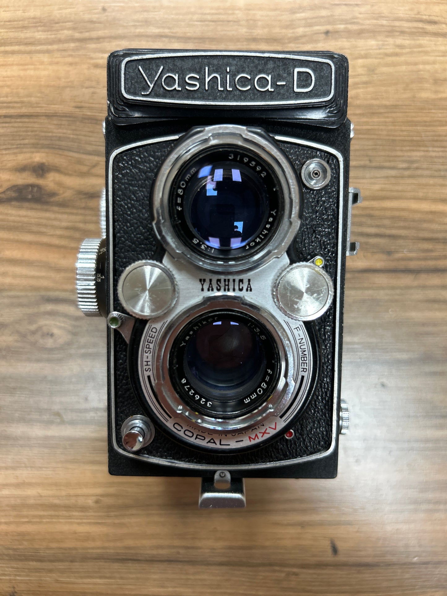 Yashica-D 6x6 TLR Medium Format Camera S#5051830