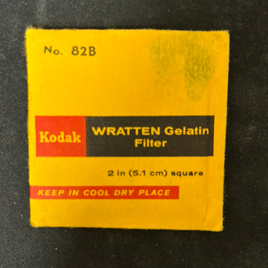 Kodak Wratten Gel Filter (No.82B)  2" x 2"