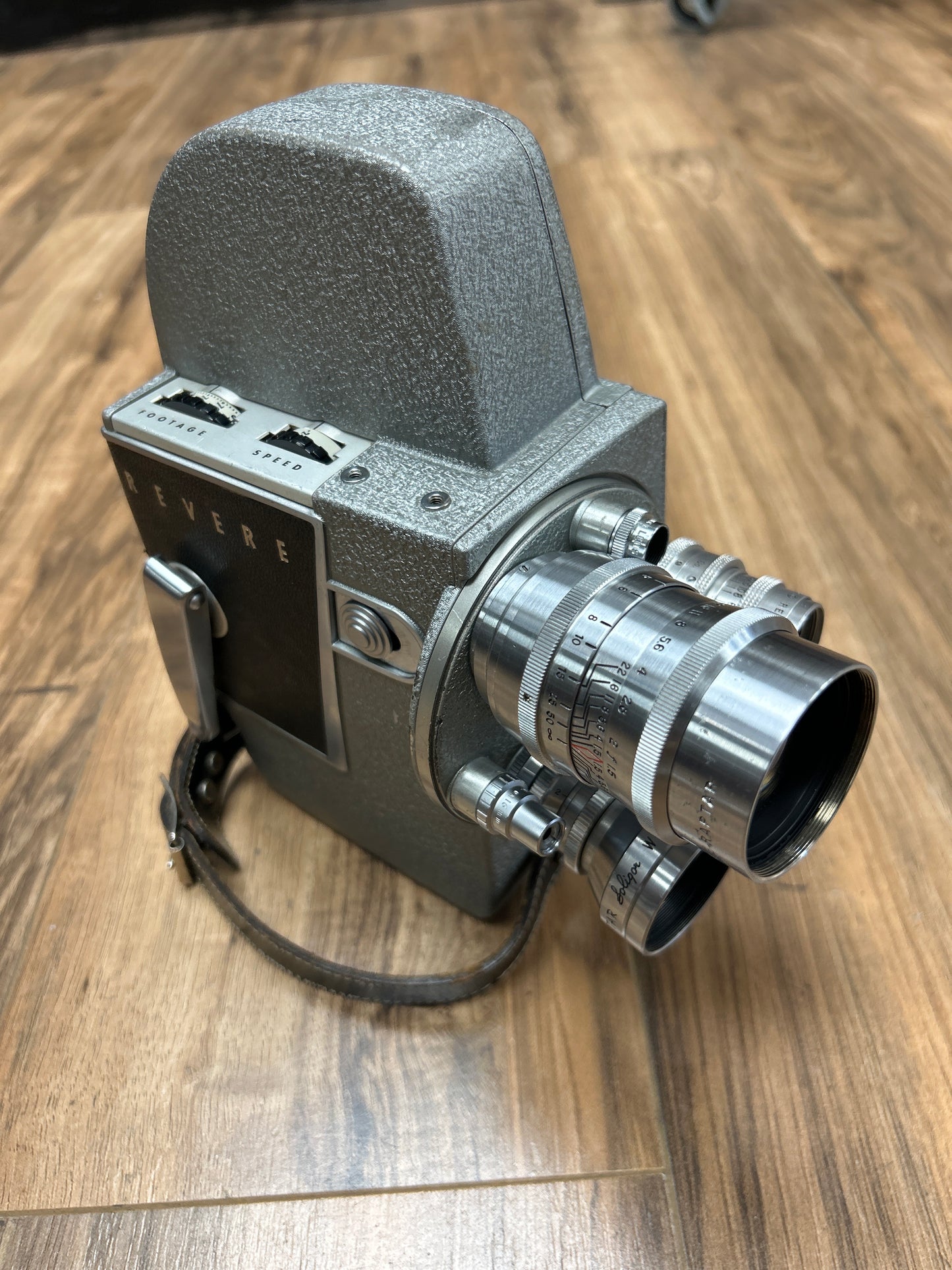 Revere 16mm Model 103 Wind Up Camera with lenses