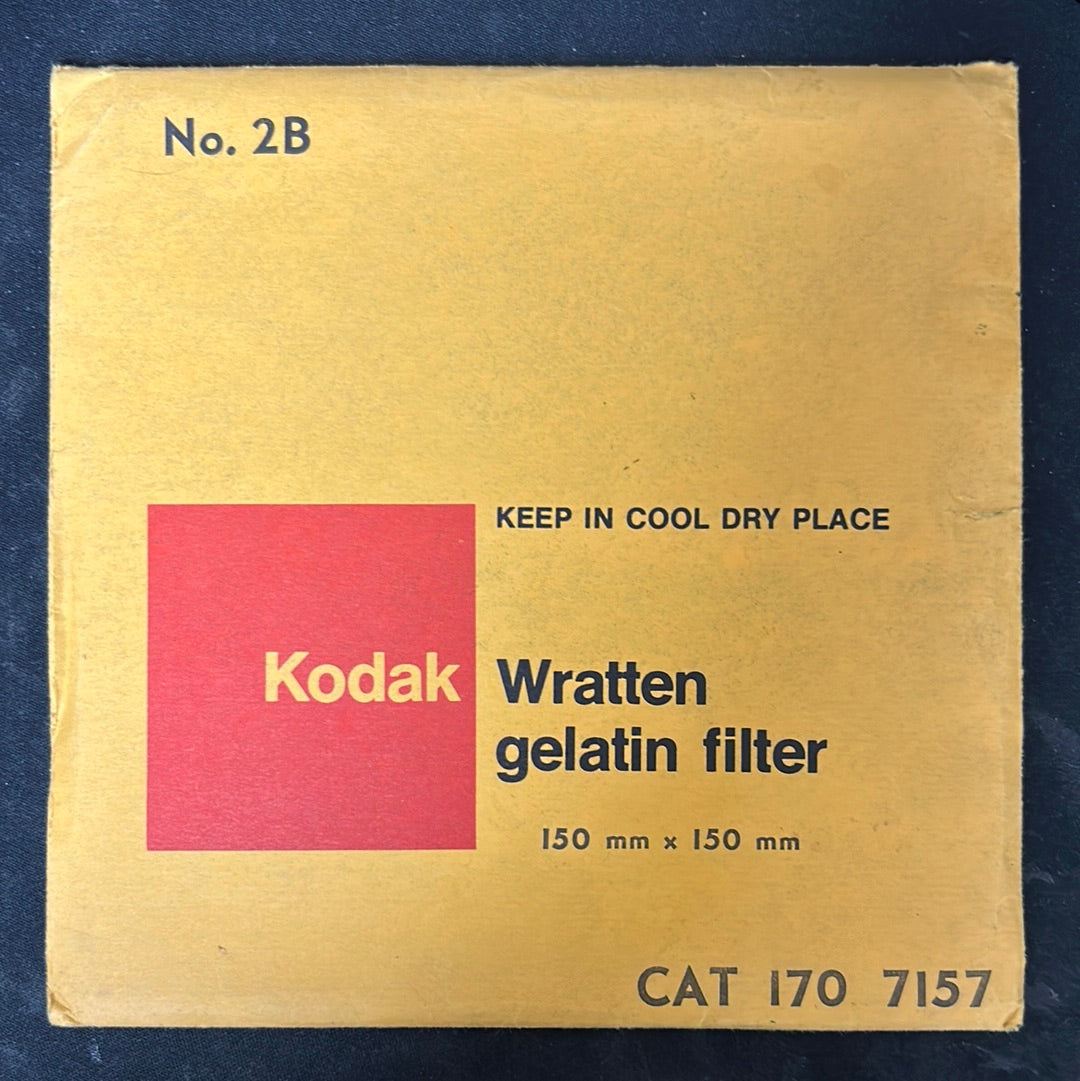 Kodak Wratten Gel Filter (No.2B)  6" x 6"