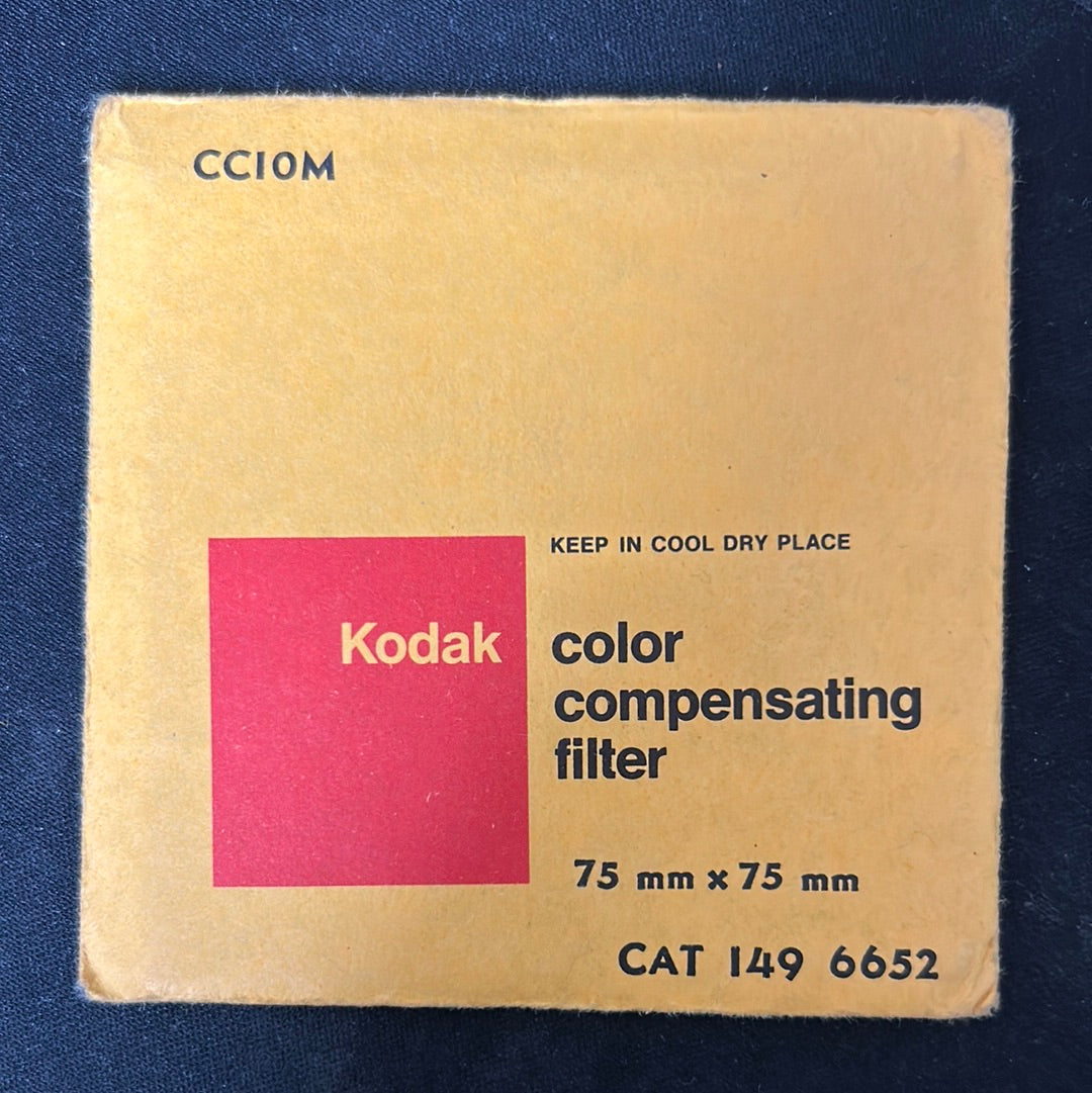 Kodak Wratten Gel Filter (CC10M)  3" x 3"