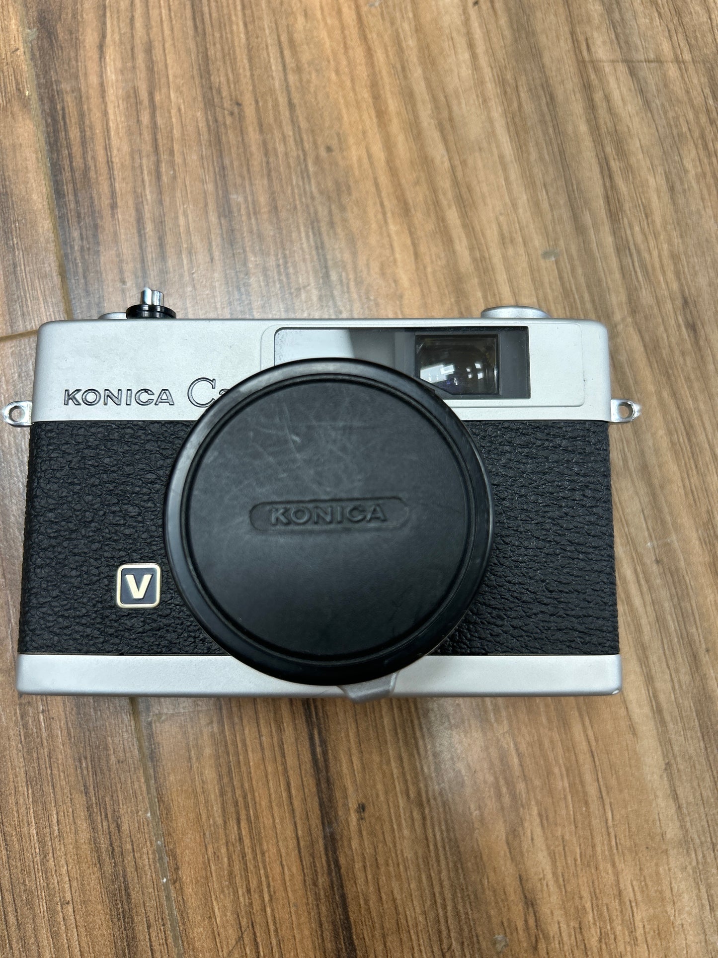 Konica C35 V with Hexanon 38mm f2.8 lens