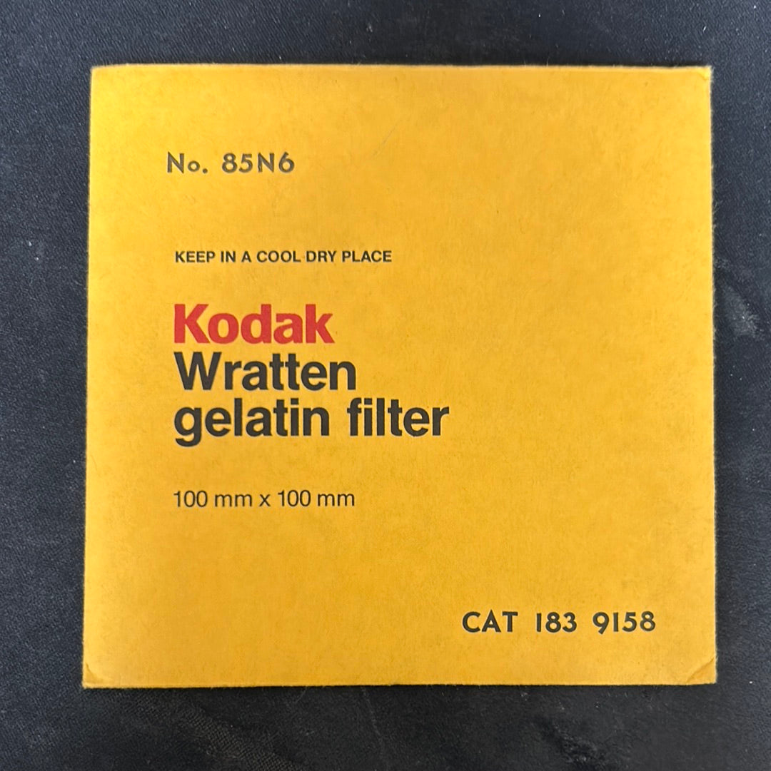 Kodak Wratten Gel Filter (No.85N6)  4" x 4"