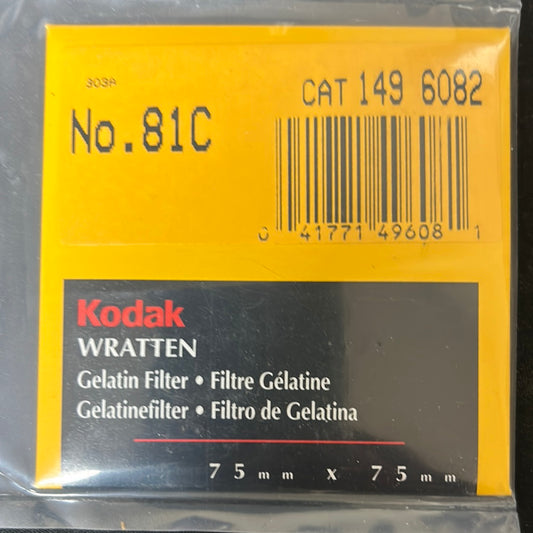 Kodak Wratten Gel Filter (No.81C)  3" x 3"