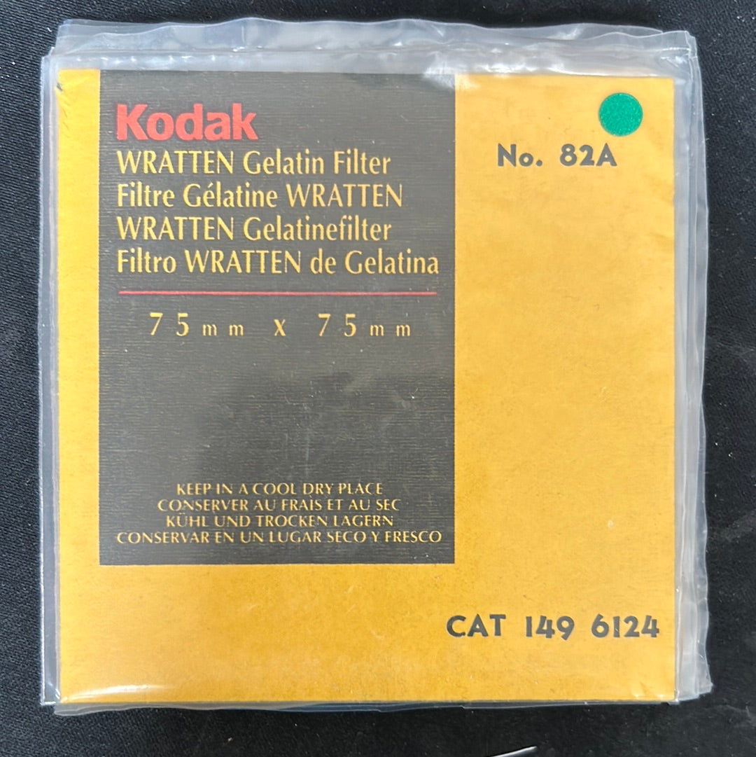 Kodak Wratten Gel Filter (No.82A)  3" x 3"