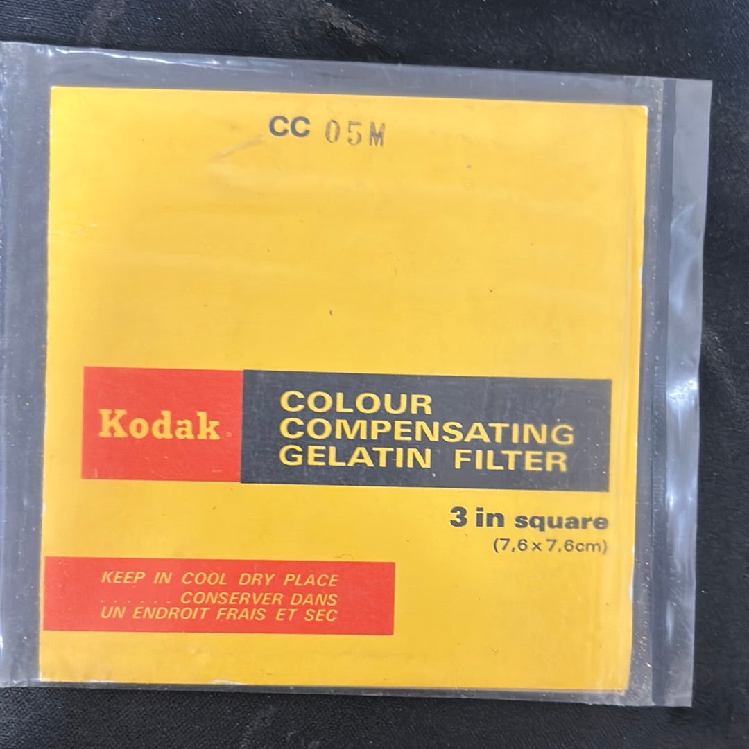 Kodak Wratten Gel Filter (CC05M)  3" x 3"