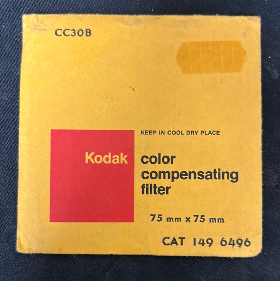 Kodak Wratten Gel Filter (CC30B)  3" x 3"