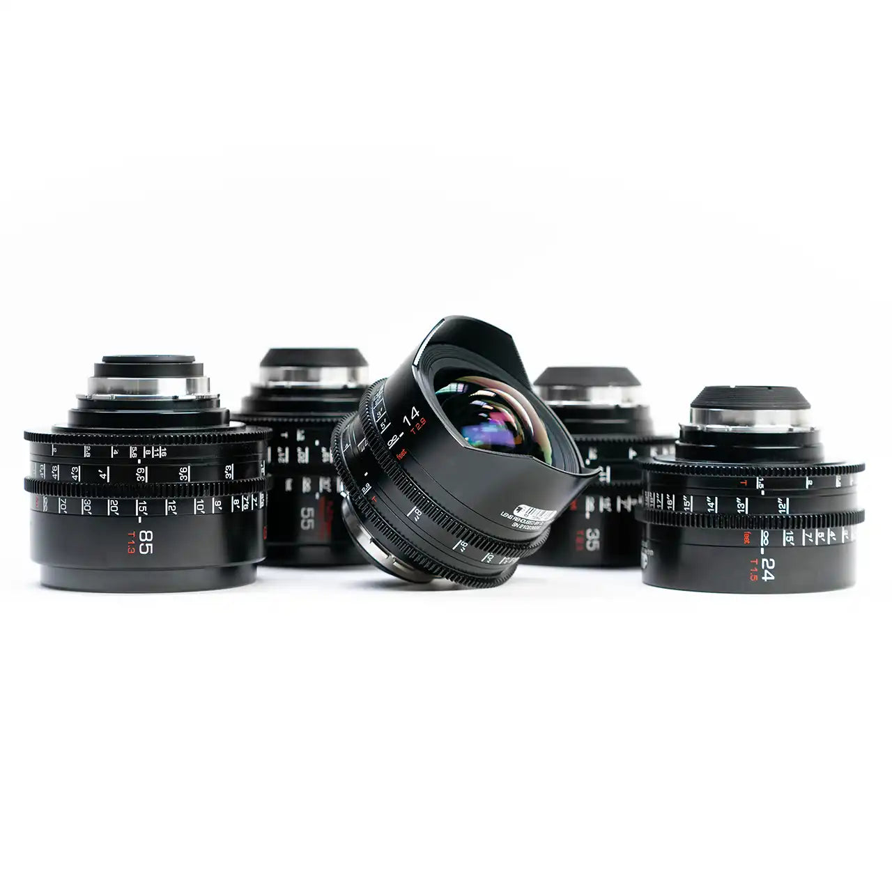 G.L. Optics Mark IV Canon FD Set of 7 (PL Mount/FF)