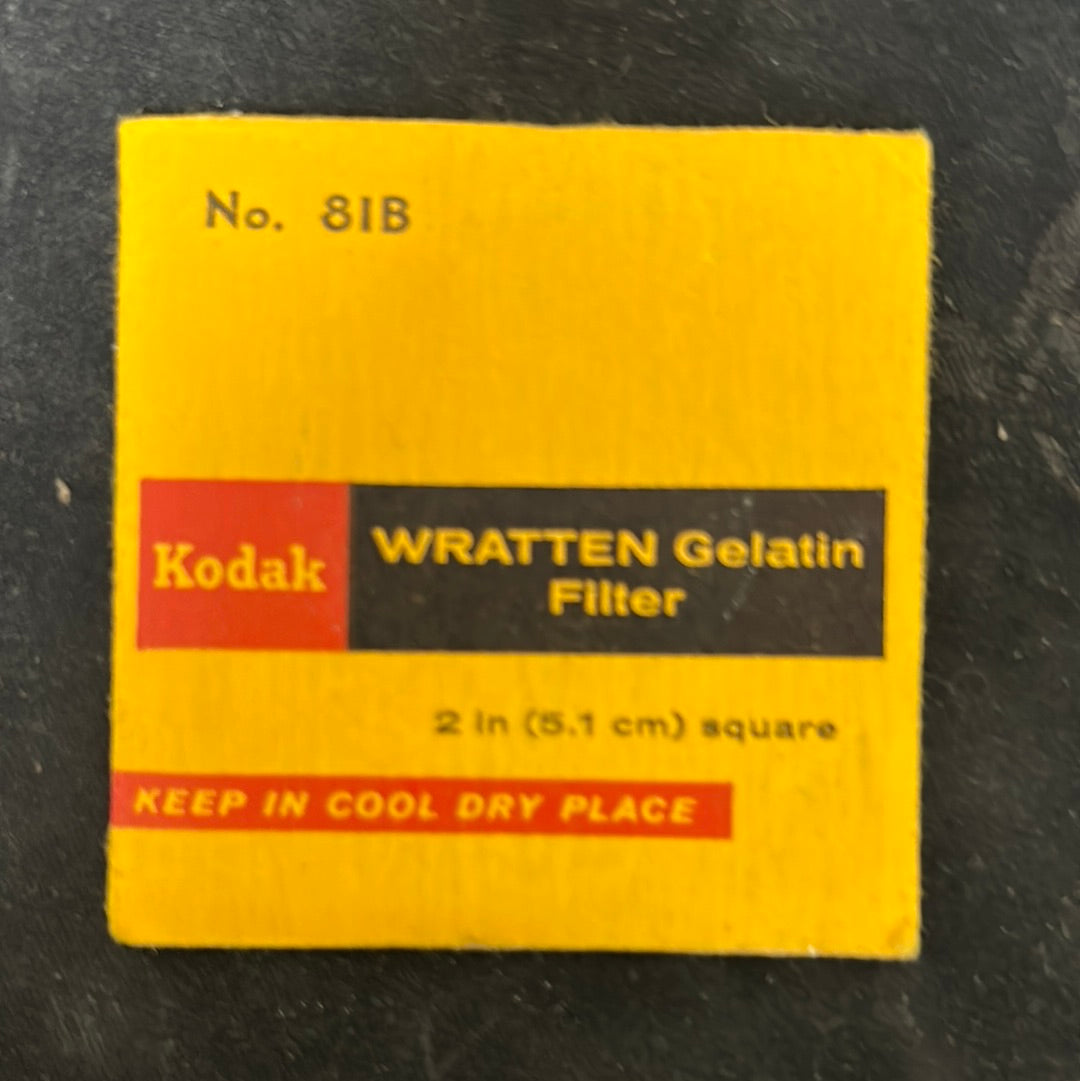 Kodak Wratten Gel Filter (No.81B)  2" x 2"