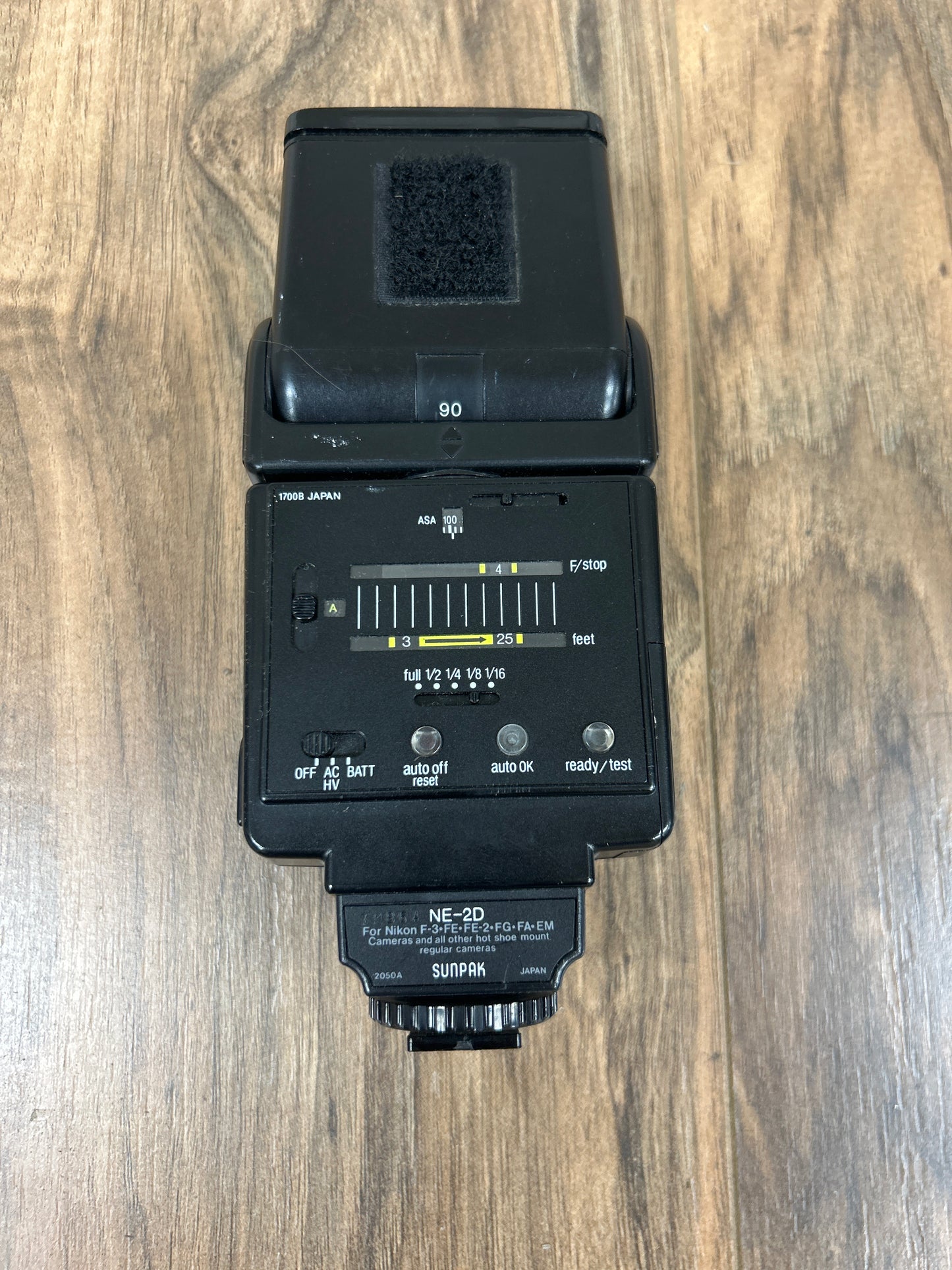 Sunpak Auto 30DX Thyristor Speedlight S# 73500921