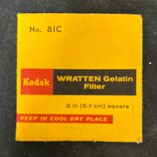 Kodak Wratten Gel Filter (No.81C)  2" x 2"