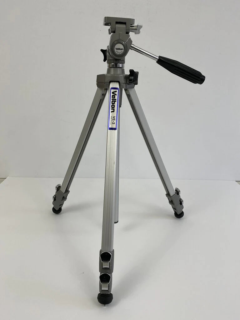 Velbon VE-3 Professional Adjustable Aluminum Tripod