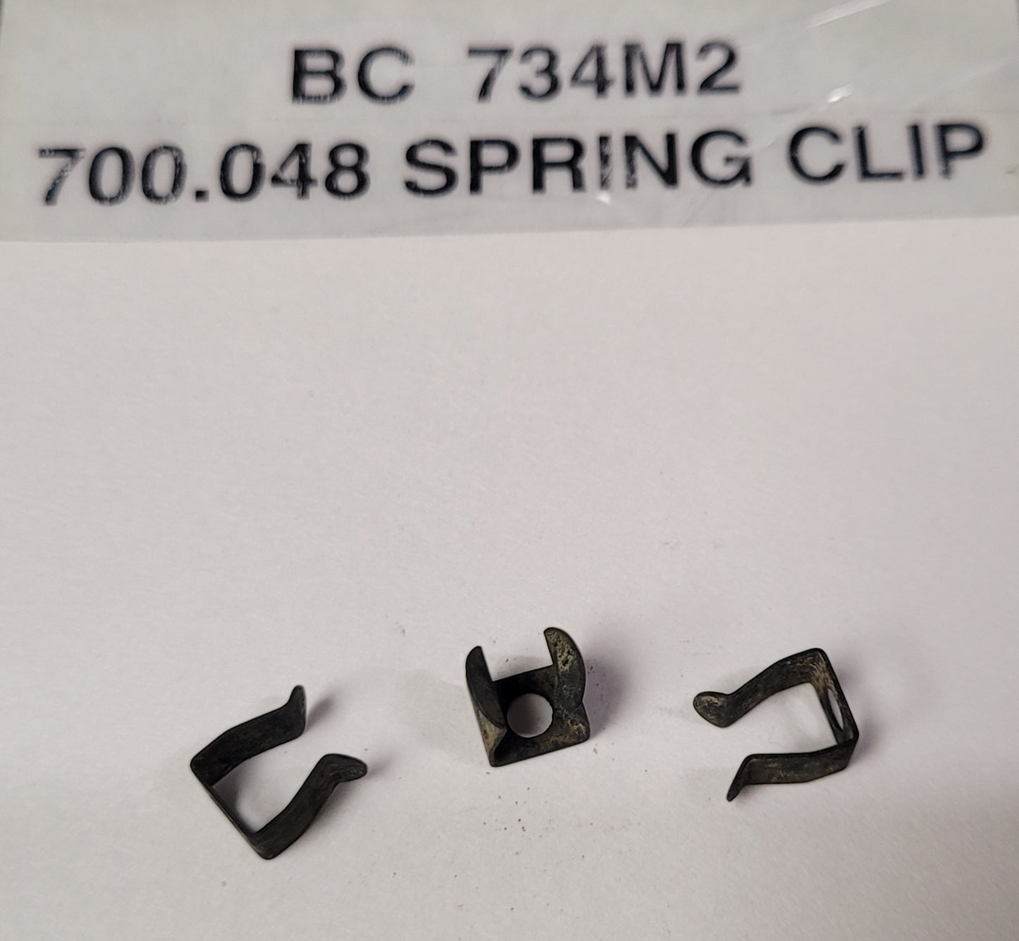 Bolex Winding Crank Spring Clip BC 734M2