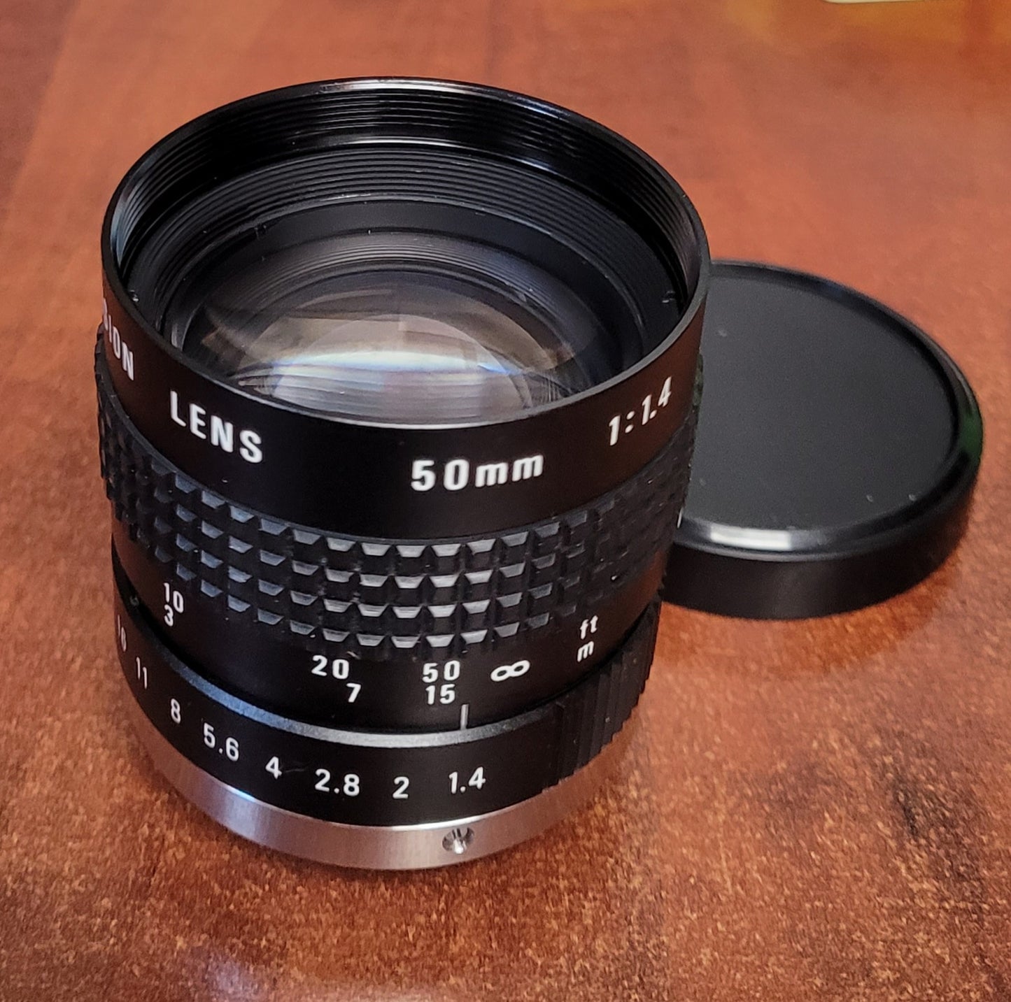 Cosmicar 50mm f1.4 TV C-Mount Lens S# N/A