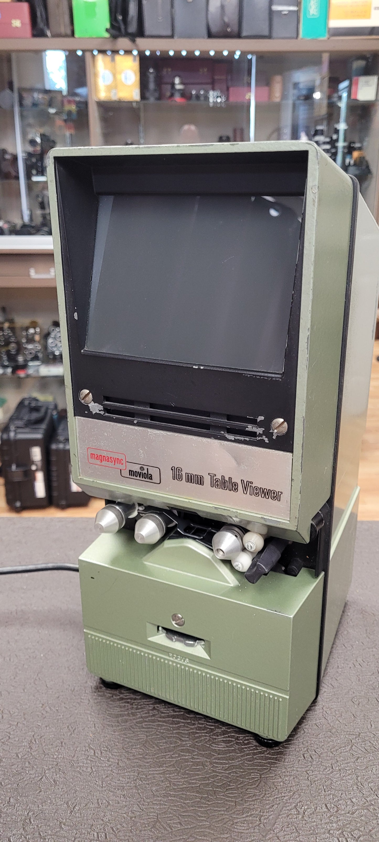 Magnasync Moviola 16mm Table Viewer S# 98502