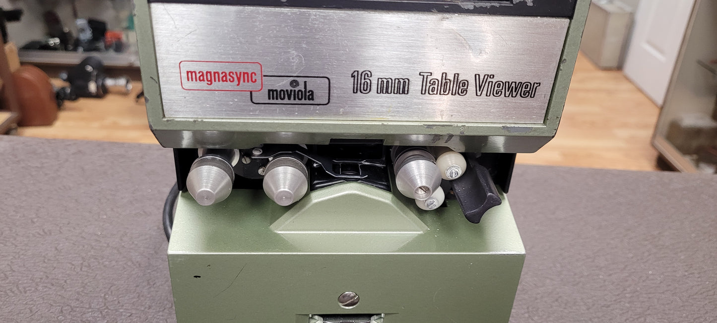 Magnasync Moviola 16mm Table Viewer S# 98502