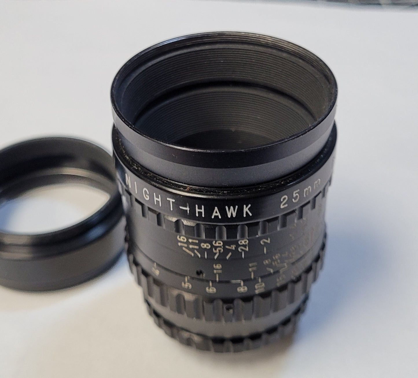 Century Night-Hawk 25mm f0.95 C-mount lens S# 9225