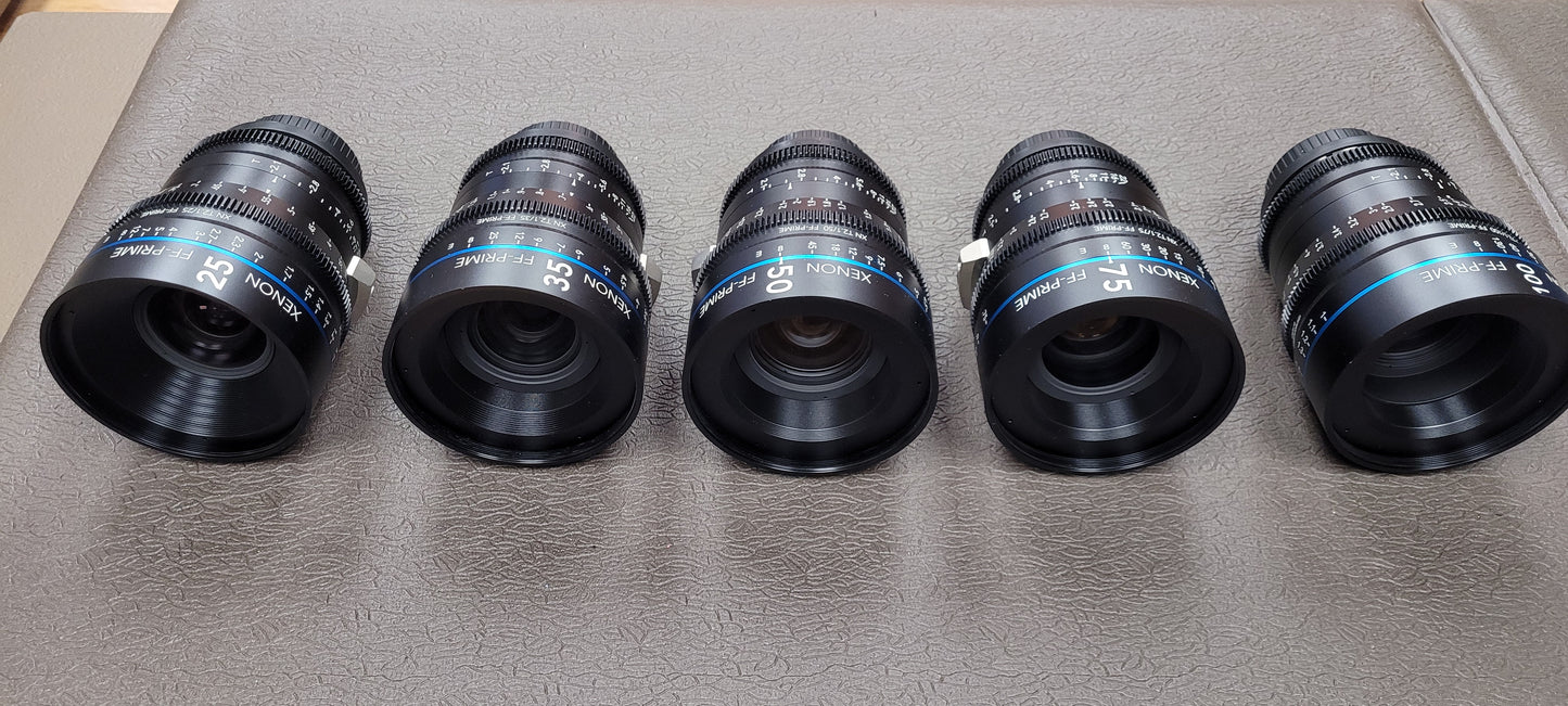 Schneider Kreuznach Xenon 75mm T2.1 Full Frame Prime Lens PL Mount