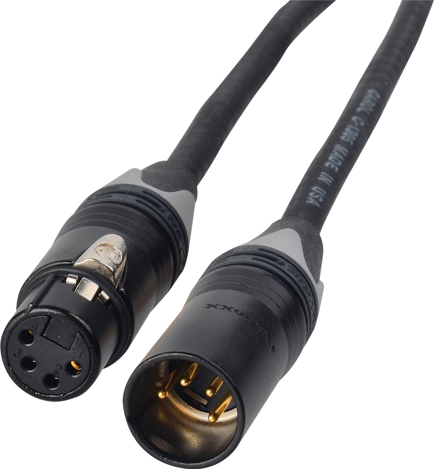 4 Pin XLR to 4 Pin XLR 25'