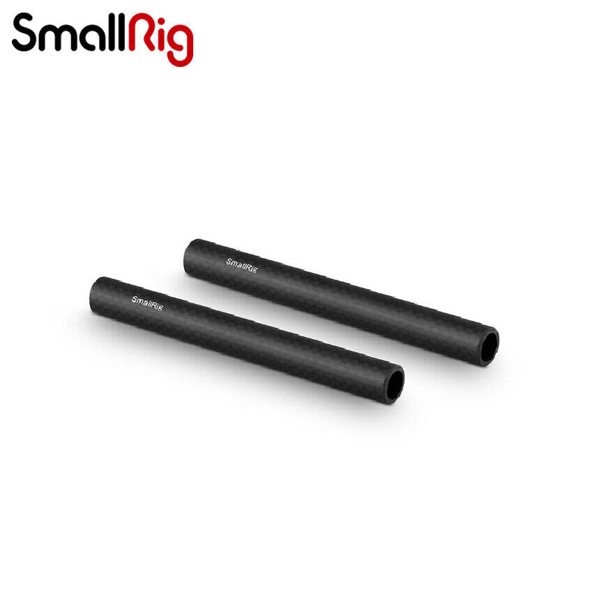 Smallrig 2pcs 15mm 6" Carbon Fiber Rods for Ares Bolex Rod Support Bracket